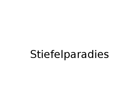Stiefelparadies Gutscheine