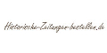 Historische Zeitungen Gutscheine