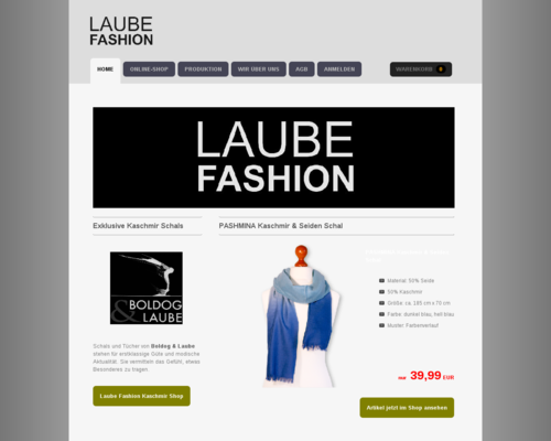 Laube Fashion Screenshot