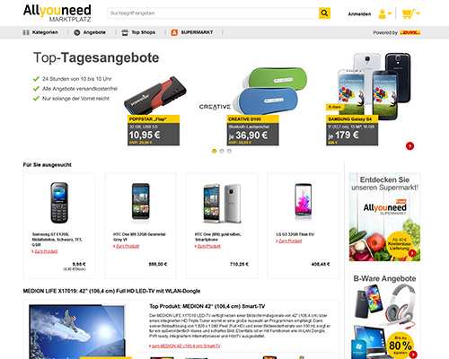 Allyouneed Screenshot
