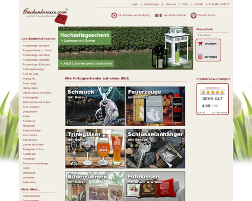 GeschenkeMaxx Screenshot