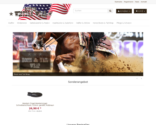 Better Western Wear Screenshot