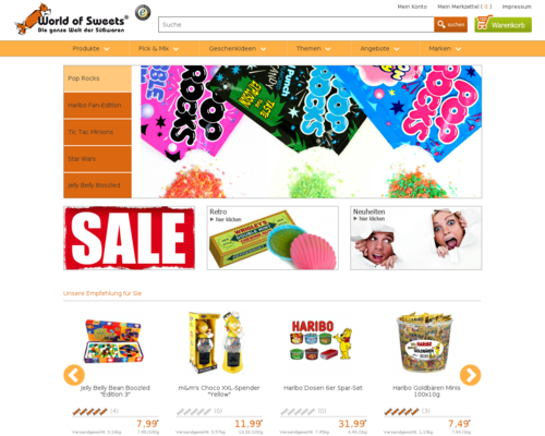 World of Sweets Screenshot