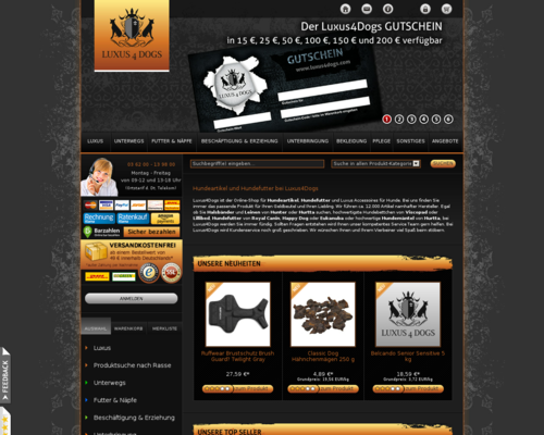 Luxus4Dogs Screenshot