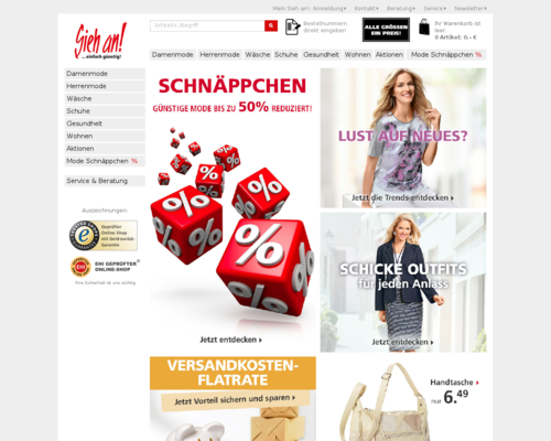 Sieh an Screenshot