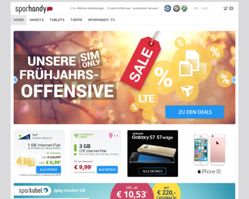 Sparhandy Screenshot