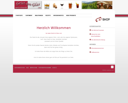 Geist im Glas Screenshot