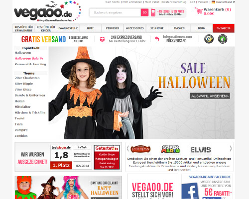 Vegaoo Screenshot