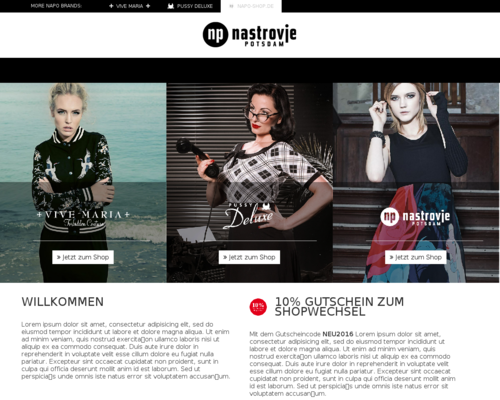 Napo-Shop Screenshot