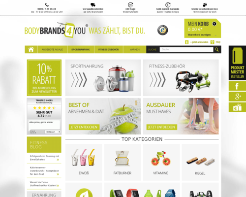 Bodybrands4you Screenshot
