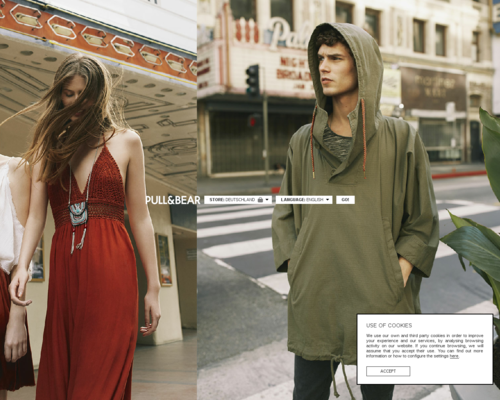 Pull and Bear Screenshot