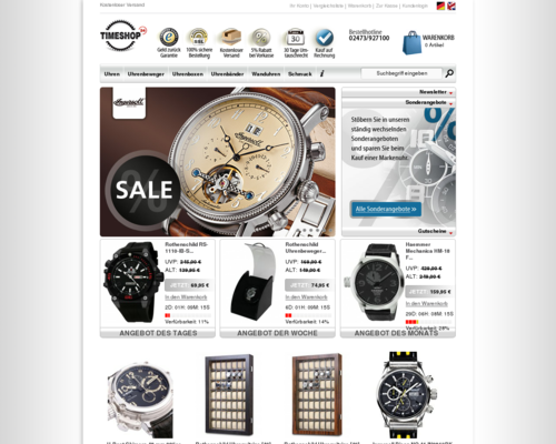 Timeshop24 Screenshot