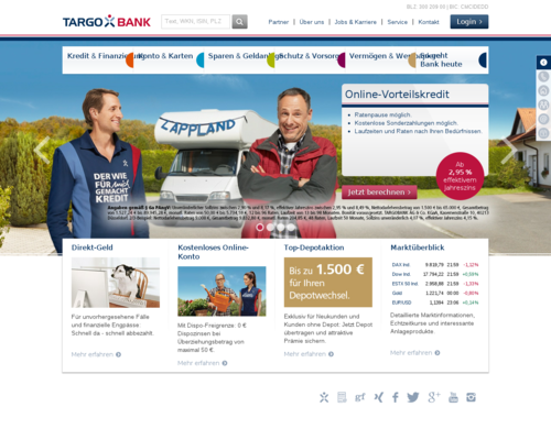 Targobank Screenshot