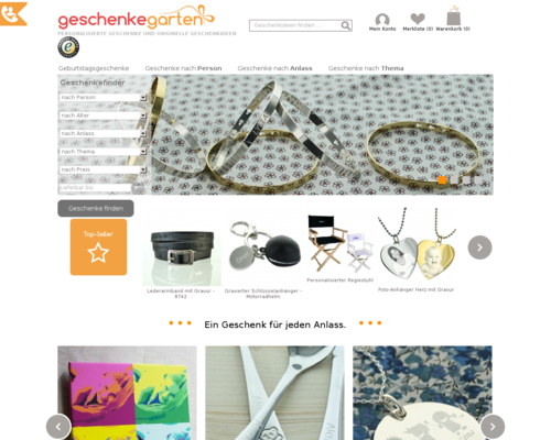 Geschenkegarten Screenshot