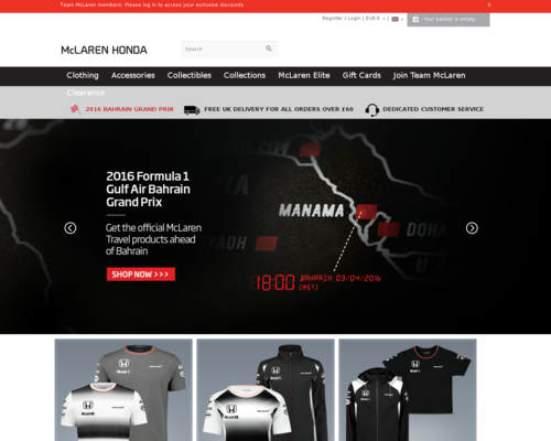 McLarenshop Screenshot