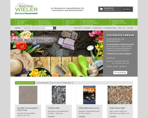 Naturstein Wieler Screenshot