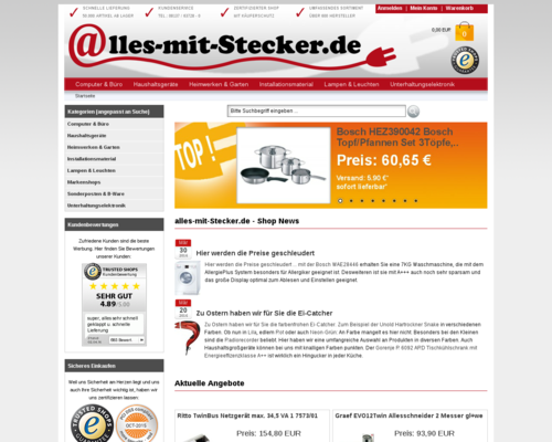Alles mit Stecker Gutschein Screenshot