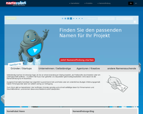 NameRobot Screenshot