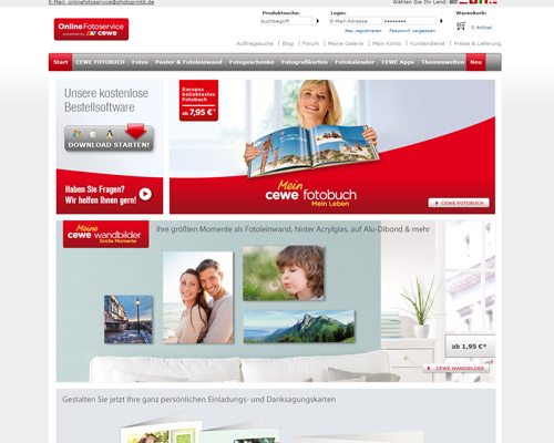 OnlineFotoservice Screenshot