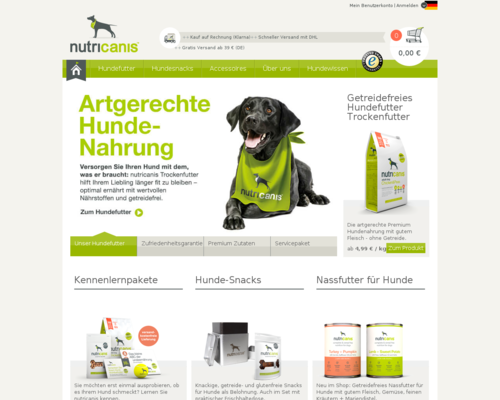 nutricanis Screenshot