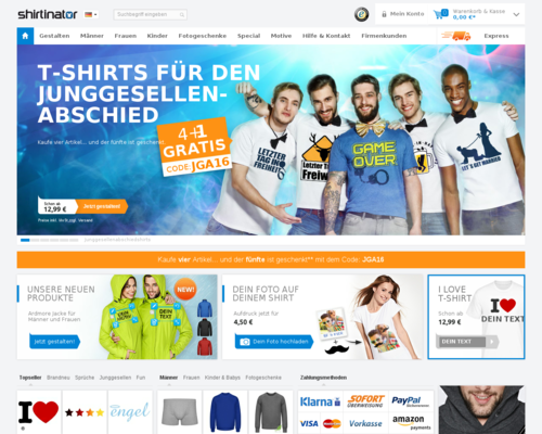 Shirtinator Screenshot