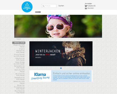 Trendykidswear Screenshot