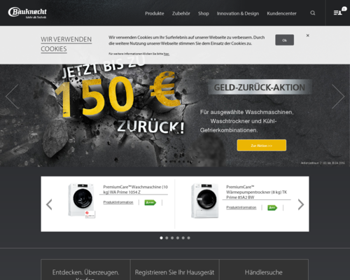 Bauknecht Screenshot