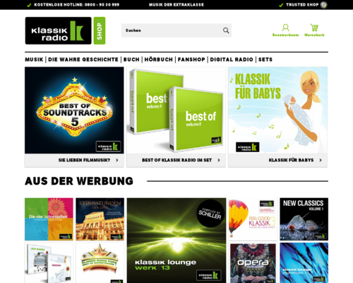 Klassik Radio Screenshot