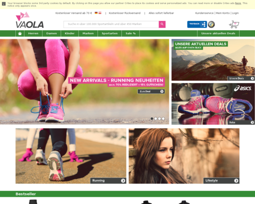 MySportbrands Screenshot