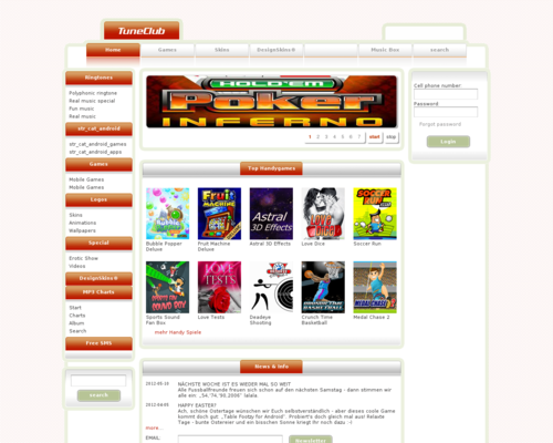 TuneClub Screenshot