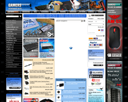 GAMERSWARE Screenshot