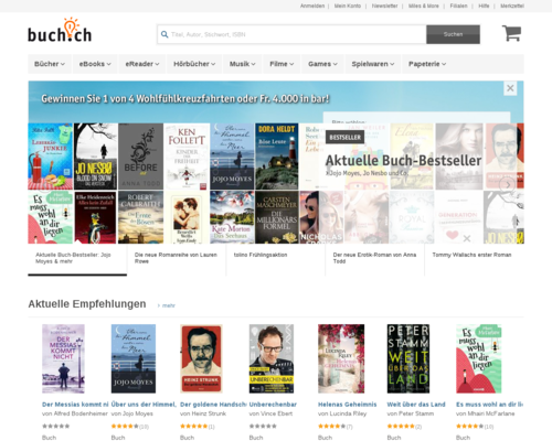 Buch.ch Screenshot