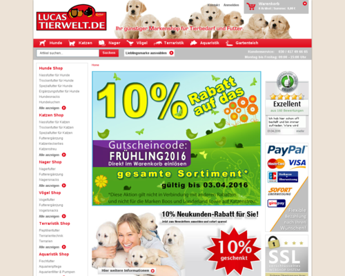 Lucas Tierwelt Screenshot