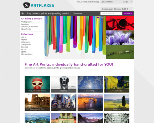 Artflakes Screenshot