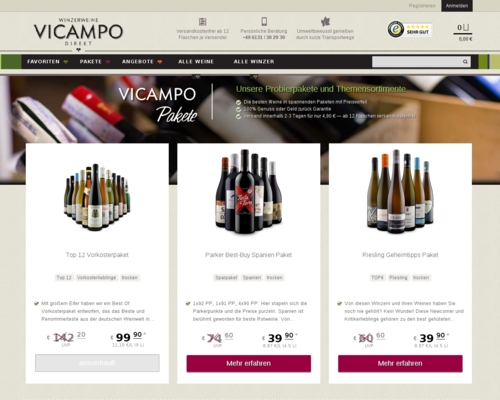 Vicampo Screenshot