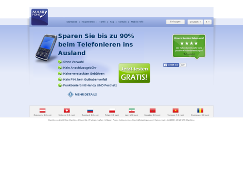 Manifone Screenshot
