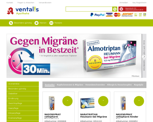 Ventalis Screenshot