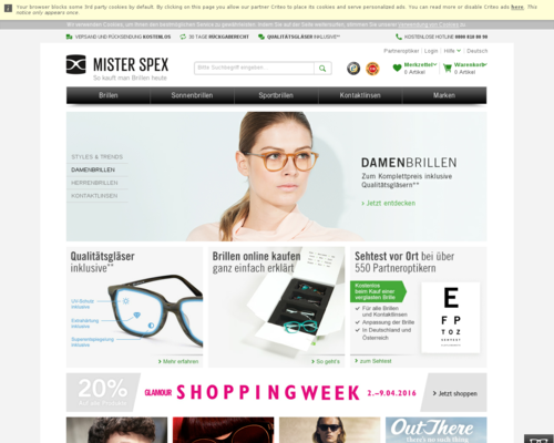 Mister Spex Screenshot