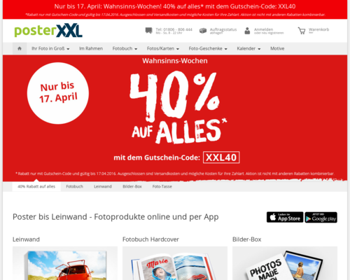 PosterXXL Screenshot