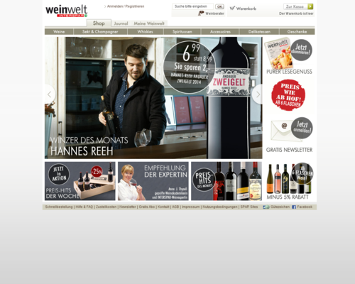 Weinwelt Screenshot