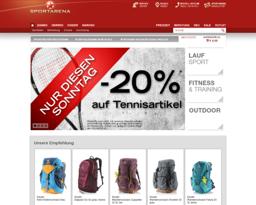 Sportarena Screenshot