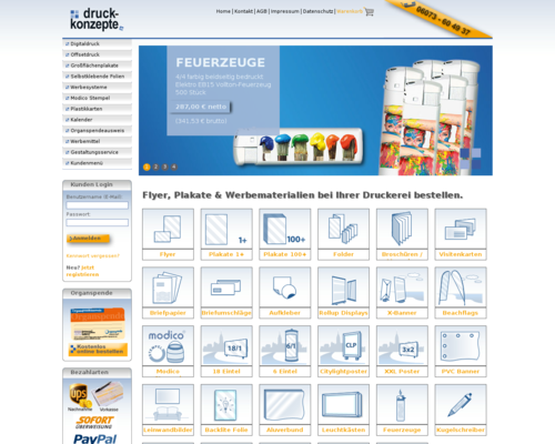 druck-konzepte Screenshot