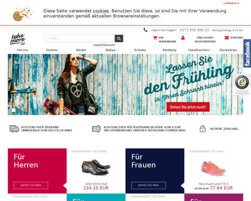 Takemore.net Screenshot