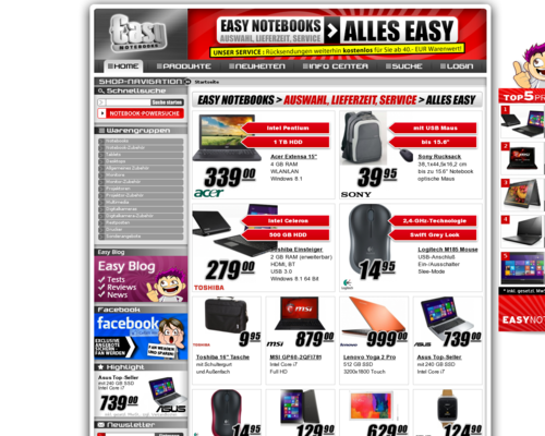 Easynotebooks Screenshot