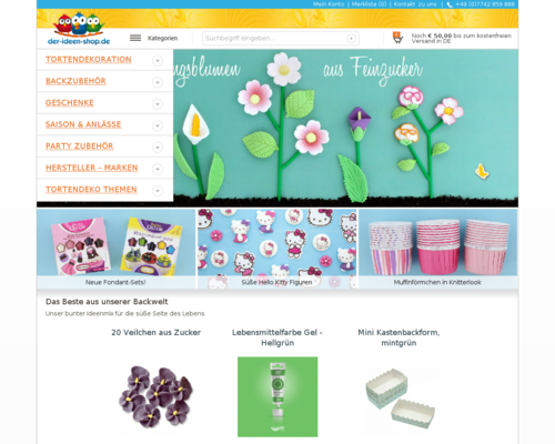 der Ideen-Shop Screenshot