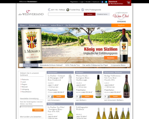 Der Weinversand Screenshot