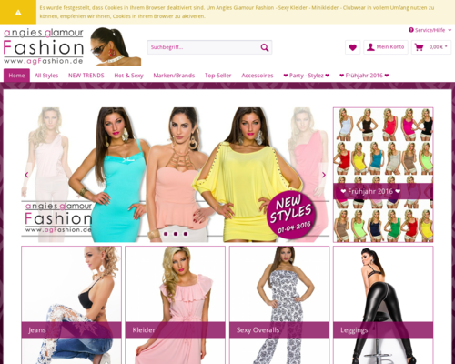 Angies Glamour Fashion Screenshot