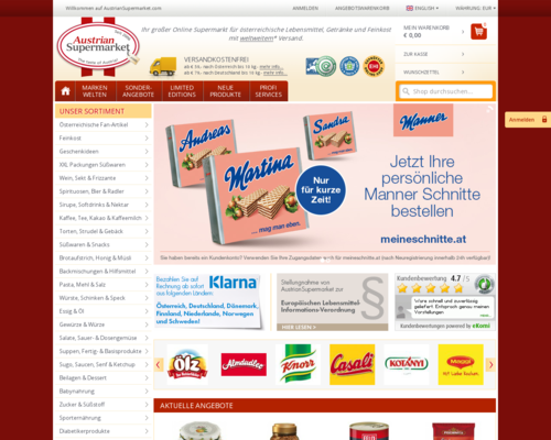 AustrianSupermarket Screenshot