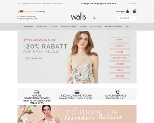 Wallis Screenshot