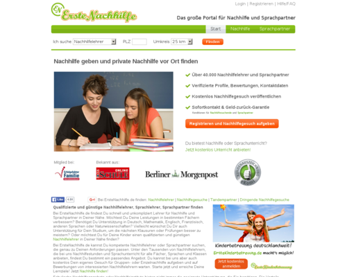 ErsteNachhilfe Screenshot